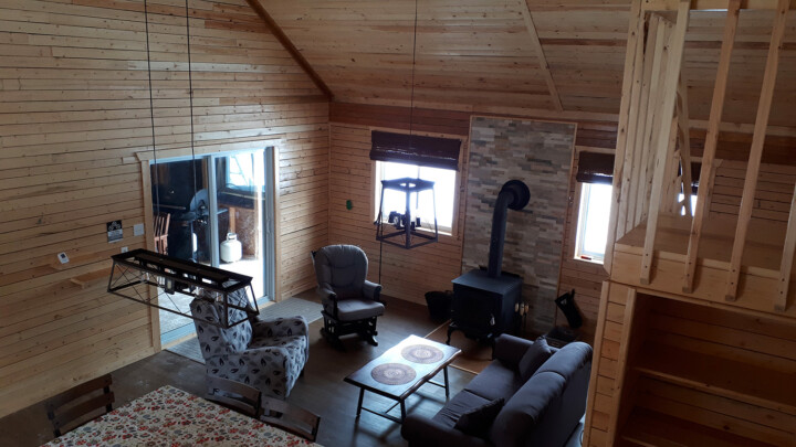 Cabin 4 to 6 people – Fishing Adventure – Pourvoirie Chibougamau